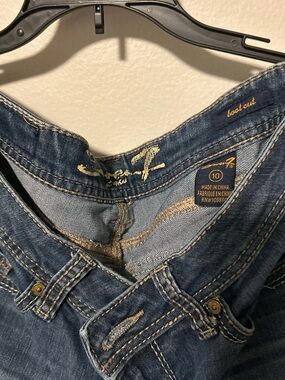 Size 10 Blue Boot Cut Jeans - Made in China